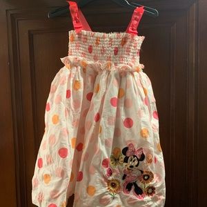 Size 4 Minnie Mouse cotton sundress